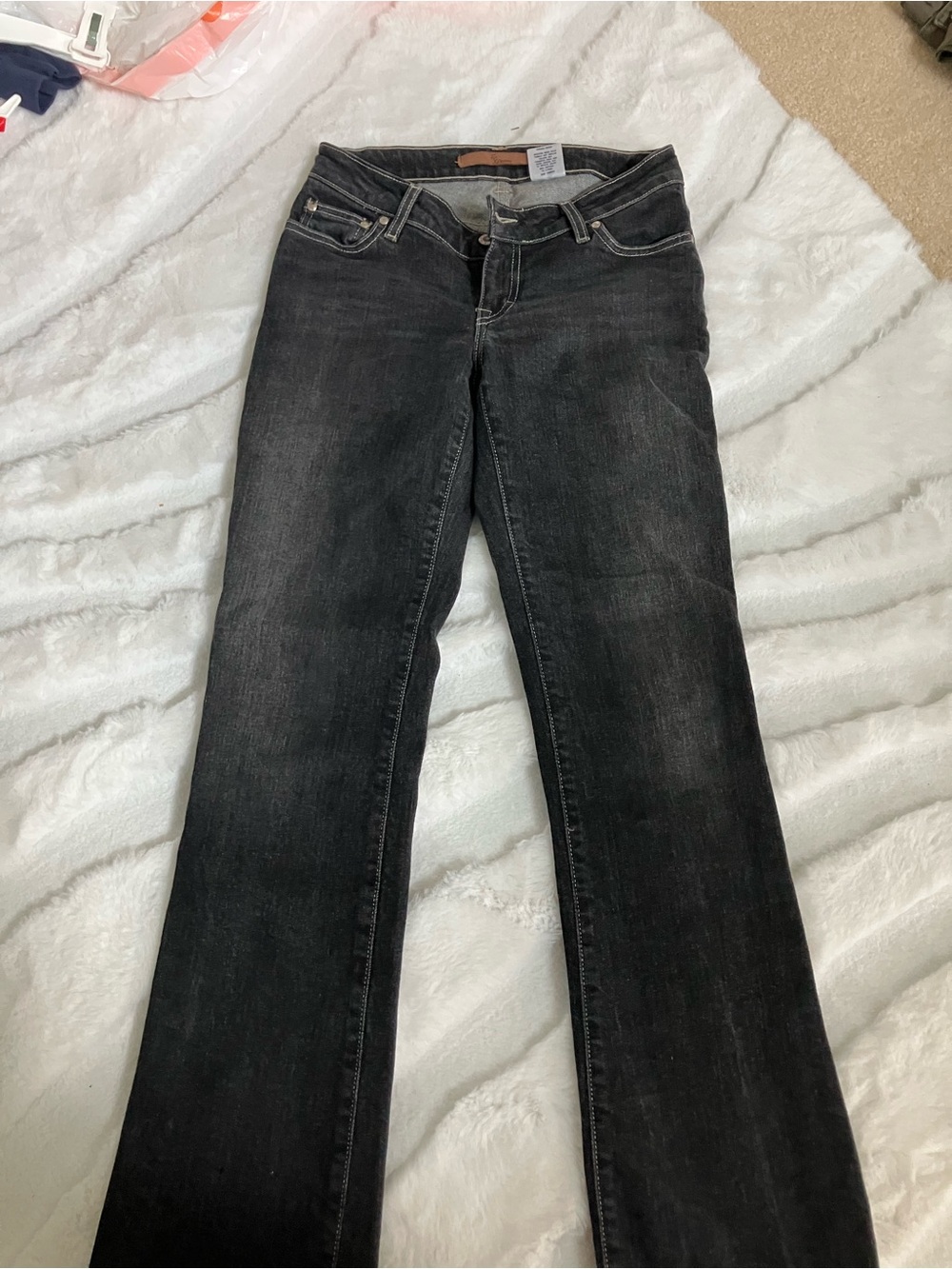 Classic Black Flare Jeans - Women's Stretch Denim